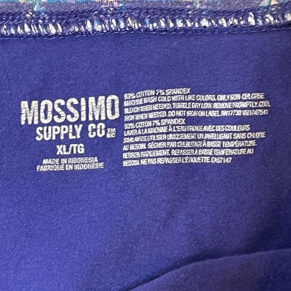 purple tribal print Mossimo Foldover mini shorts (reworked/upcycled) - Picture 4 of 6